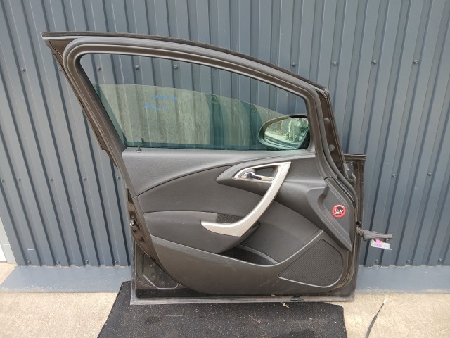 10001 Opel Astra J 2009-2015 Ajtó Használt Bal első Fekete Z20r