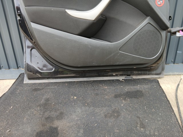 10001 Opel Astra J 2009-2015 Ajtó Használt Bal első Fekete Z20r