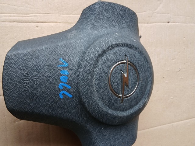 Opel Corsa D 2006-2014 Légzsák Használt sárga zöld Kormány légzsák bal 13135770