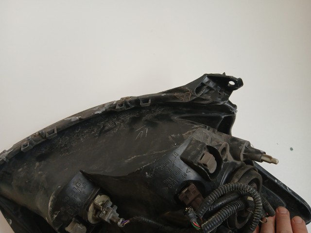 10127 Toyota Aygo 2005-2014 2005-2014 Lámpa , Fényszóró Használt Bal első 