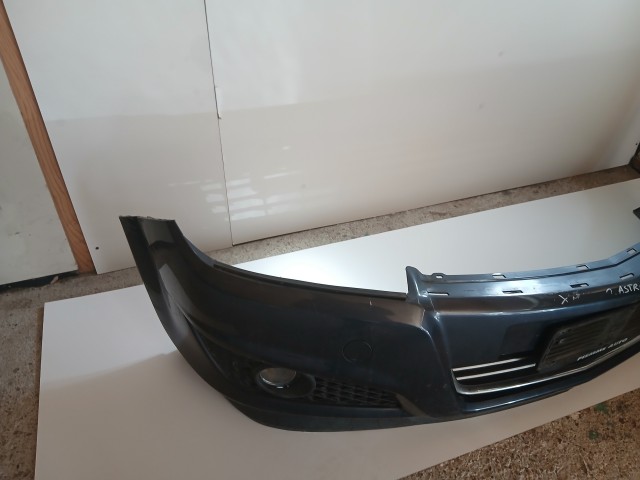 10119 Opel H astra 2006-2014 Lökhárító Használt első Metrokék Z168