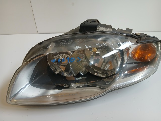 10103 Audi A4 B7 2004-2008 Lámpa , Fényszóró Használt Bal első 