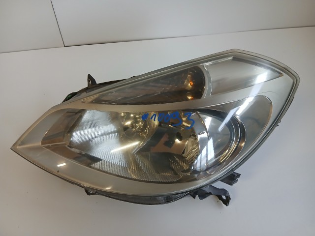 10093 Renault Clio III. 2007-2014 Lámpa , Fényszóró Használt Bal első 