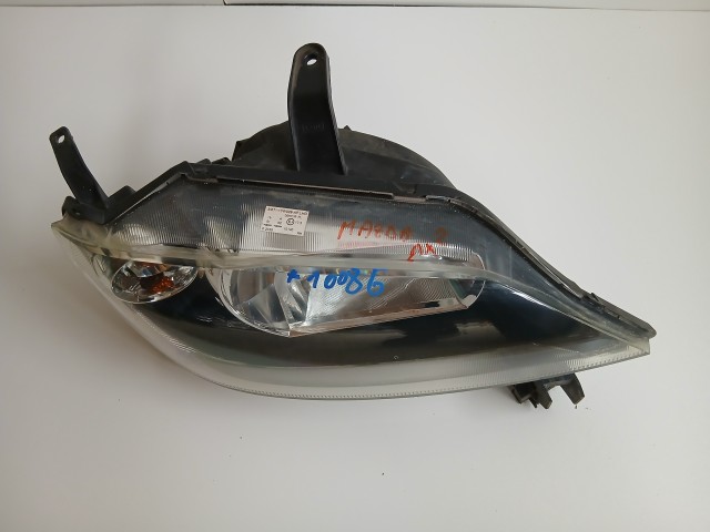 10086 Mazda 2es 2006-2012 Lámpa , Fényszóró Használt Jobb első
