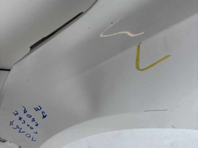10164 Opel Corsa E 2014- 2014 Sárvédő Használt Bal első Fehér Z40r