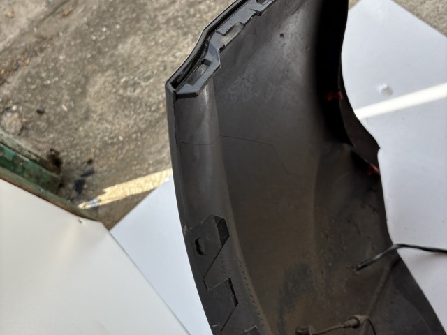 10184 Opel Meriva B 2010-2017 Lökhárító Használt hátsó Fekete Z22c