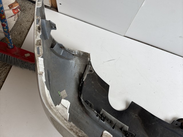 10189 Opel Astra K 2015 Lökhárító Használt hátsó Fehér 