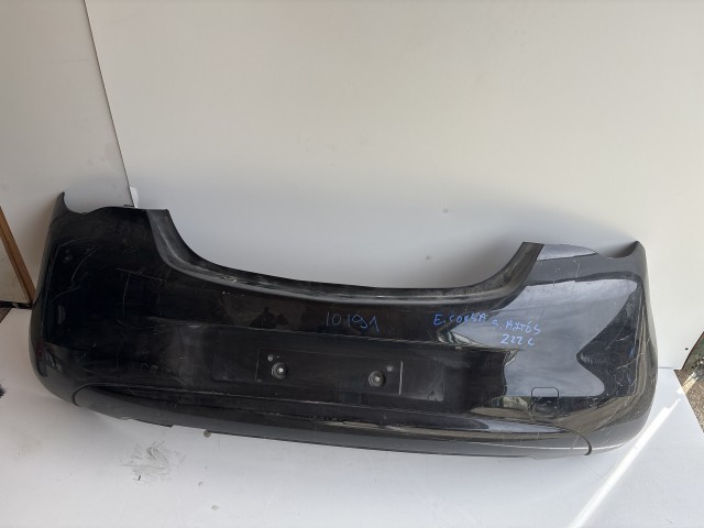 10191 Opel Corsa E 2014- 2014 Lökhárító Használt hátsó Fekete Z22c