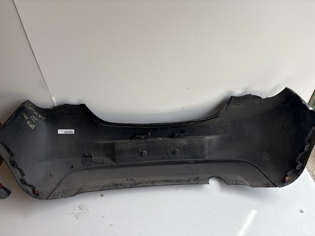 10191 Opel Corsa E 2014- 2014 Lökhárító Használt hátsó Fekete Z22c