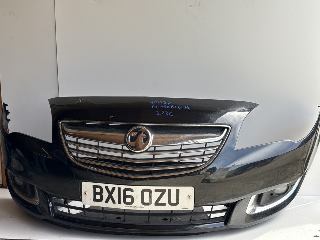 10197 Opel Meriva B 2010-2017 Lökhárító Használt első Fekete Z22c