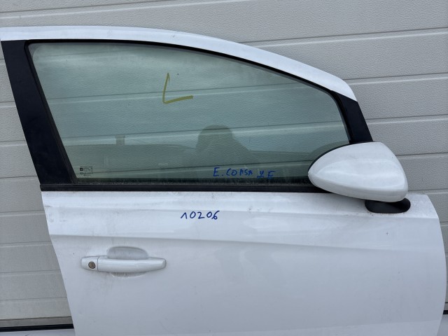 10206 Opel Corsa E 2014- 2014 Ajtó Használt Jobb első Fehér Z40r