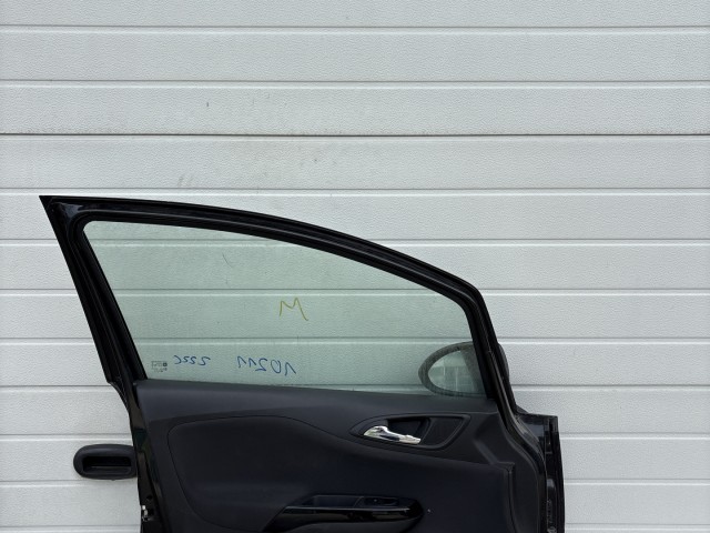 20211 Opel Corsa E 2014- 2014 Ajtó Használt Bal első Fekete Z22c