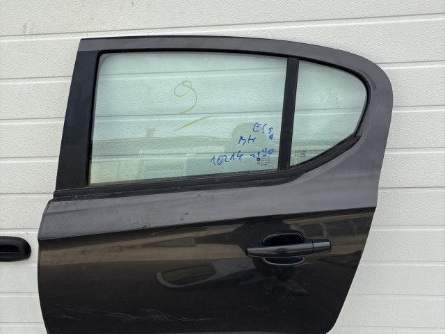 10214 Opel Corsa E 2014- 2014 Ajtó Használt Bal hátsó Szürke Z190