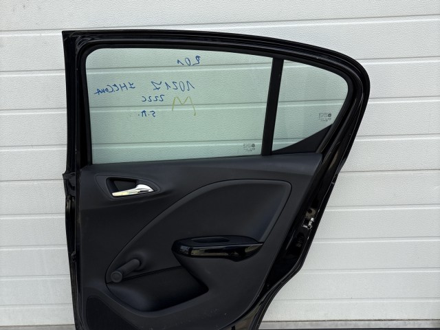 10217 Opel Corsa E 2014- 2014 Ajtó Használt Jobb hátsó Fekete Z22c