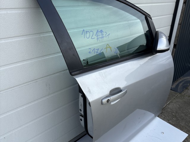 10221 Opel Astra J 2009-2015 Ajtó Használt Jobb első Szürke Z176