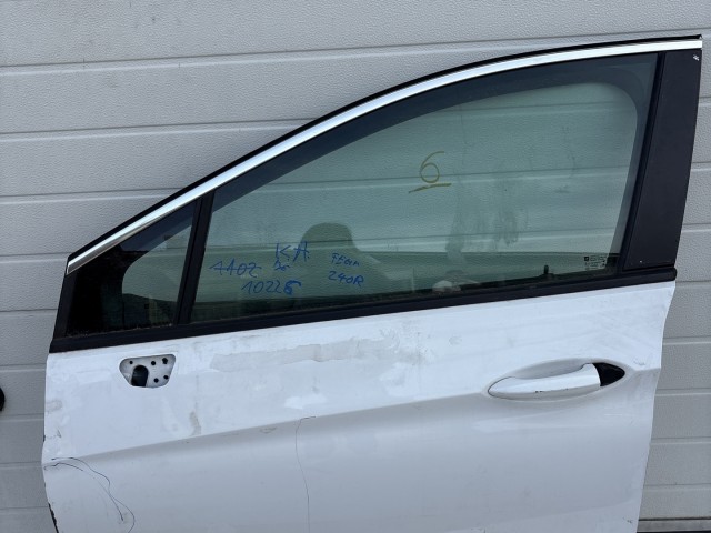 10226 Opel Astra K 2015 Ajtó Használt Bal első Fehér 