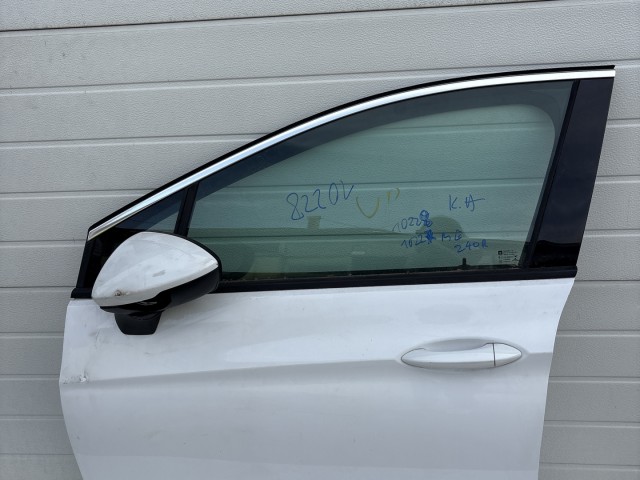 10228 Opel Astra K 2015 Ajtó Bal első Fehér 