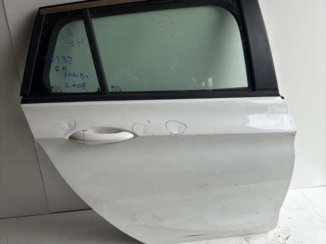 10232 Opel Astra K 2015 Ajtó Használt Jobb hátsó Fehér Z40r