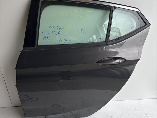 10234 Opel Astra K 2015 Ajtó Használt Bal hátsó Grafit Z190