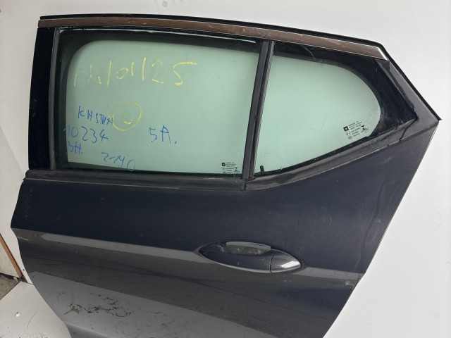 10234 Opel Astra K 2015 Ajtó Használt Bal hátsó Grafit Z190