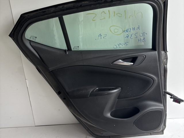 10234 Opel Astra K 2015 Ajtó Használt Bal hátsó Grafit Z190