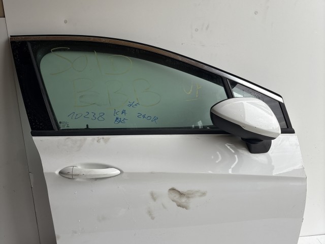 10238 Opel Astra K 2015 Ajtó Használt Jobb első Fehér Z40r