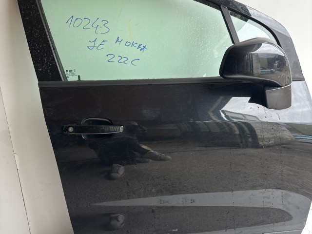 10243 Opel Mokka 2012 Ajtó Használt Jobb első Fekete Z22c