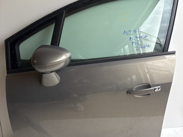 10245 Opel Meriva B 2010-2017 Ajtó Használt Bal első Barna Z40w