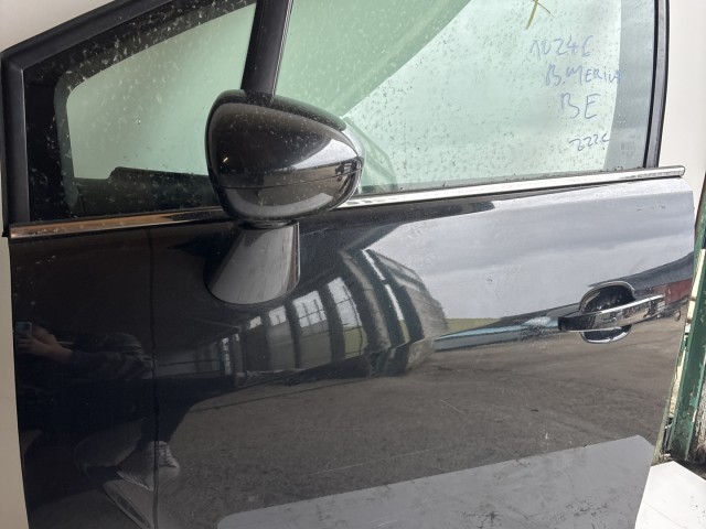 10246 Opel Meriva B 2010-2017 Ajtó Használt Bal első Feketw Z22c