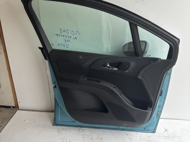 10248 Opel Meriva B 2010-2017 Ajtó Használt Bal első Kék Z212