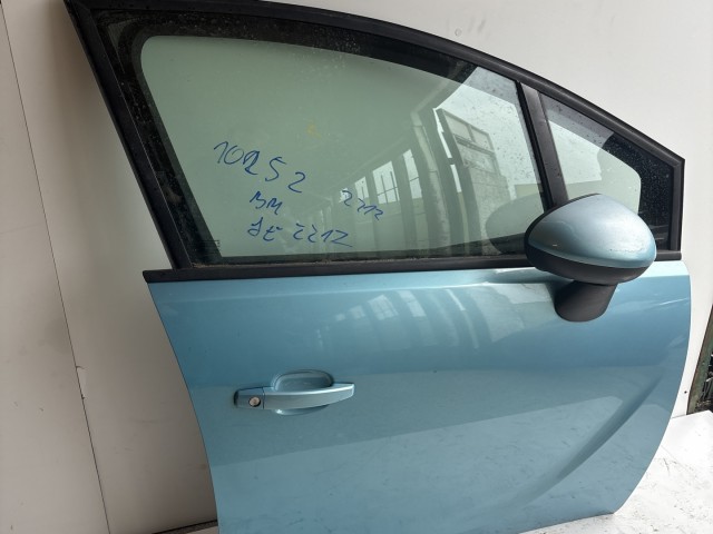 10252 Opel Meriva B 2010-2017 Ajtó Használt Jobb első Kék 