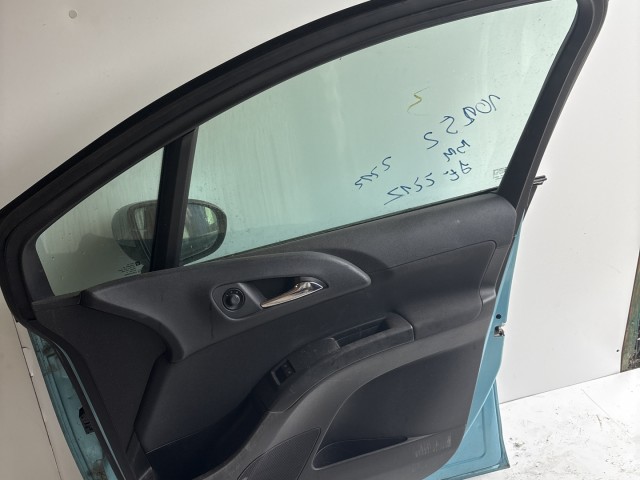 10252 Opel Meriva B 2010-2017 Ajtó Használt Jobb első Kék 