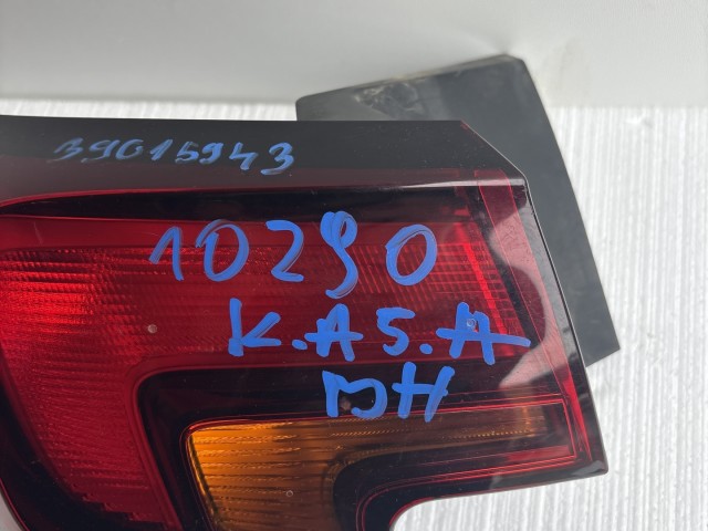 10290 Opel Astra K 2015 Lámpa , Fényszóró Használt Bal hátsó