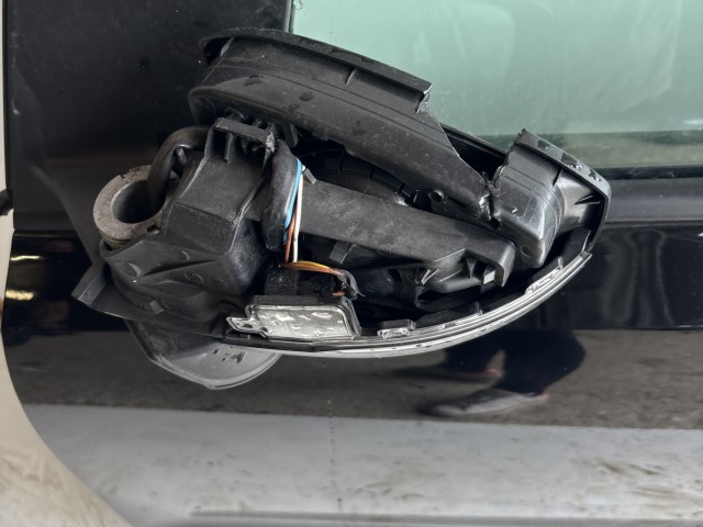 10368 Volkswagen Polo 6r 2009-2017 Ajtó Használt Bal első Fekete 