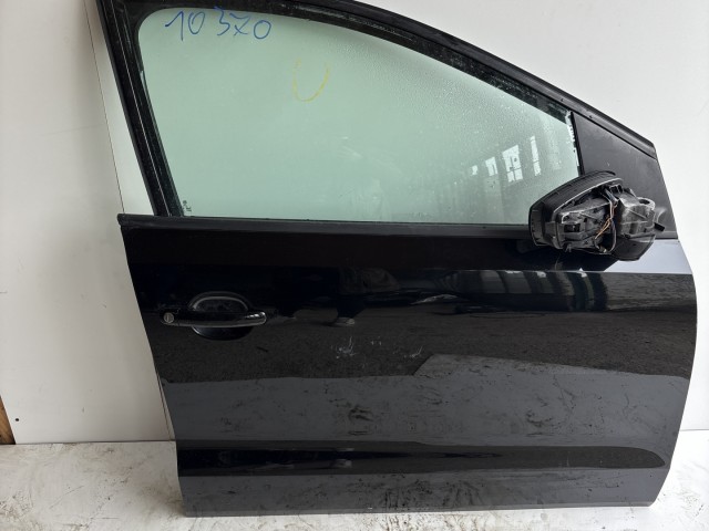 10370 Volkswagen Polo 6r 2009-2017 Ajtó Használt Jobb első Fekete 