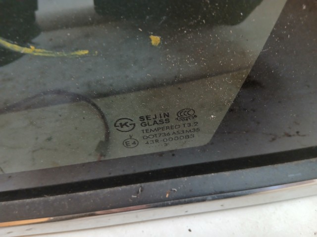 Opel Antara 2006-2015 Üveg Használt Sötét fix jobb hátsó karoszériában
