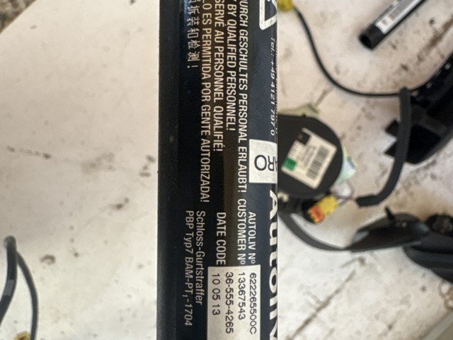 Opel Astra J 2009-2015 Övfeszítő Használt Bal