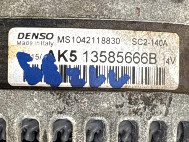 Opel Corsa E 2014- 2014-2019 Generátor b14xer