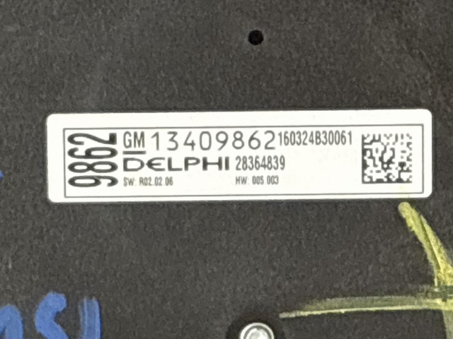Opel Meriva B 2010-2017 Közép konzol Használt