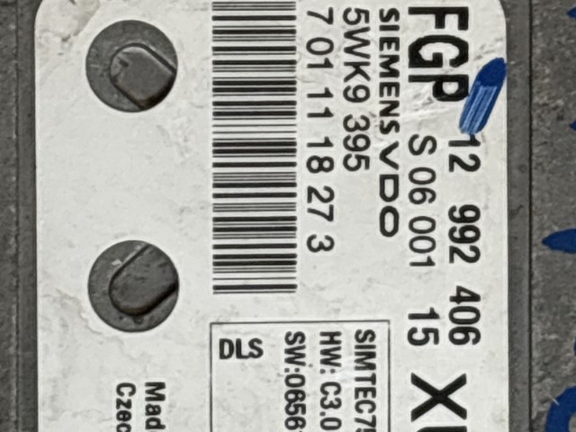 Opel Astra H 2004-2010 2004-2010 Motorvezérlő Használt  z18xer