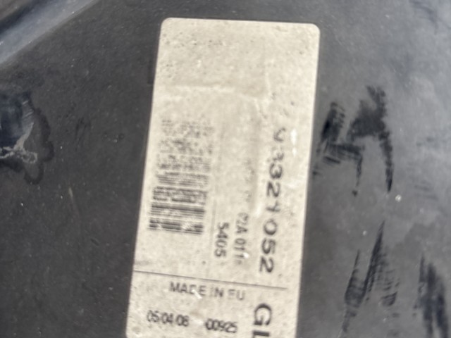 11495 Opel Meriva A 2003-2010 Lámpa , Fényszóró Használt Bal hátsó