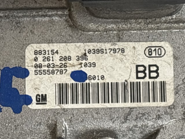 Opel Astra H 2004-2010 2004-2010 Motorvezérlő 1.4 twinport