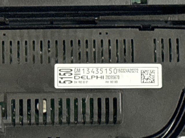 Opel Meriva B 2010-2017 Közép konzol Használt