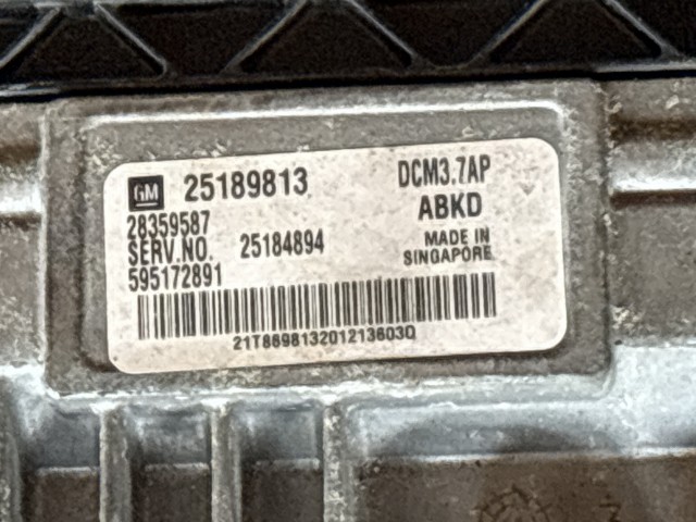 Opel Antara 2006-2015 Motorvezérlő Használt   