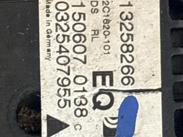 Opel Corsa D 2006-2014 Zár Használt bal hátsó 