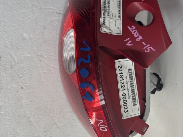 12061 Seat Ibiza 5P 2012-2017 2012-2017 Lámpa , Fényszóró Használt  Jobb hátsó