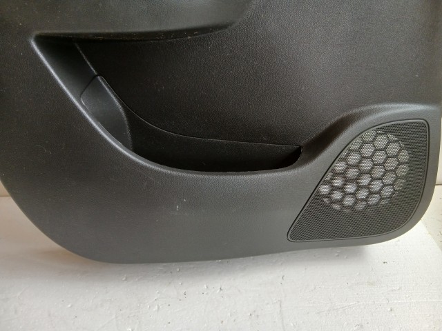 Opel Meriva B 2010-2017 Ajtókárpit Fekete bőr és műanyag bal hátsó  