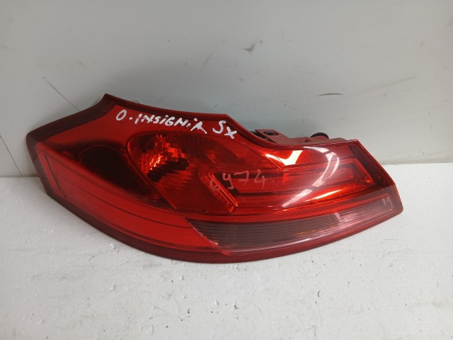 6974 Opel Insignia 2008-2016 Lámpa , Fényszóró Használt Bal hátsó