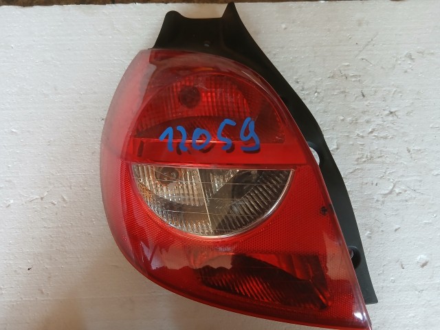 12059 Renault Clio III. 2007-2014 Lámpa , Fényszóró Használt Bal hátsó